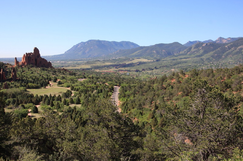 Colorado - Garden of the gods om formiddagen (billede 09)