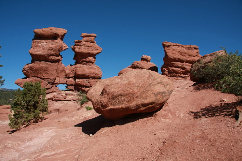 Colorado - Garden of the gods om formiddagen (billede 10)