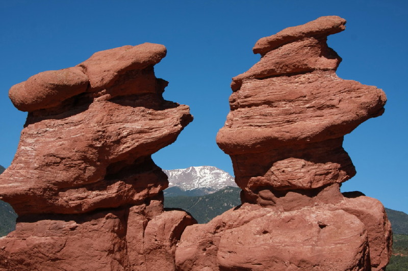 Colorado - Garden of the gods om formiddagen (billede 11)