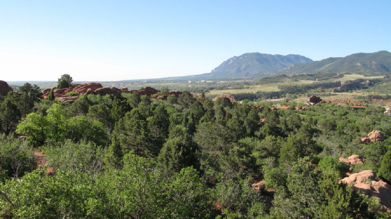 Colorado - Garden of the gods om formiddagen (billede 13)